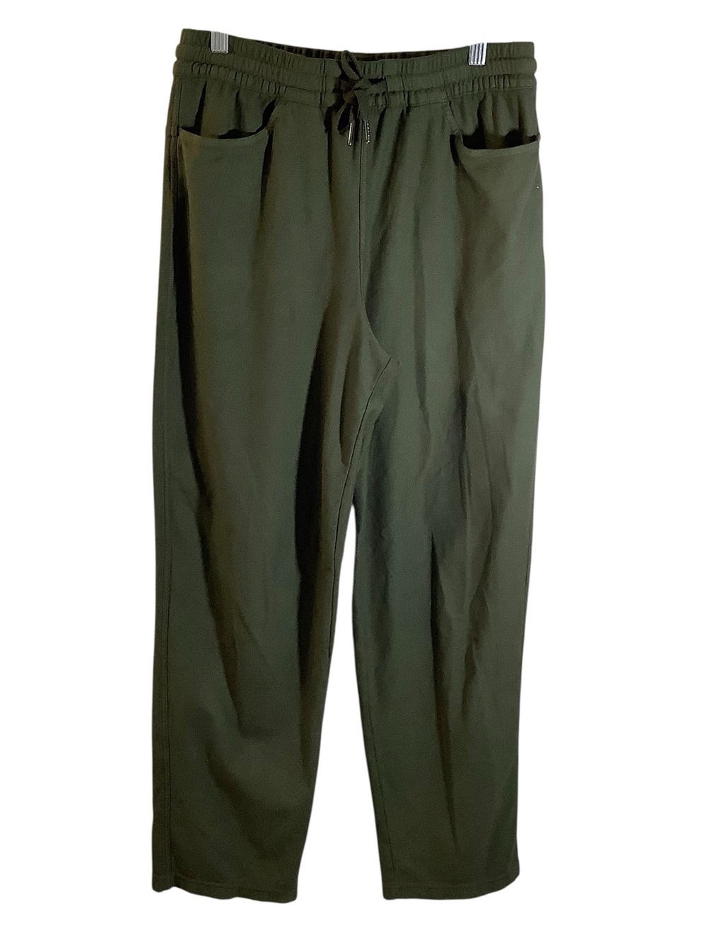 Athleta Olive Wide Leg Pants Pull-On